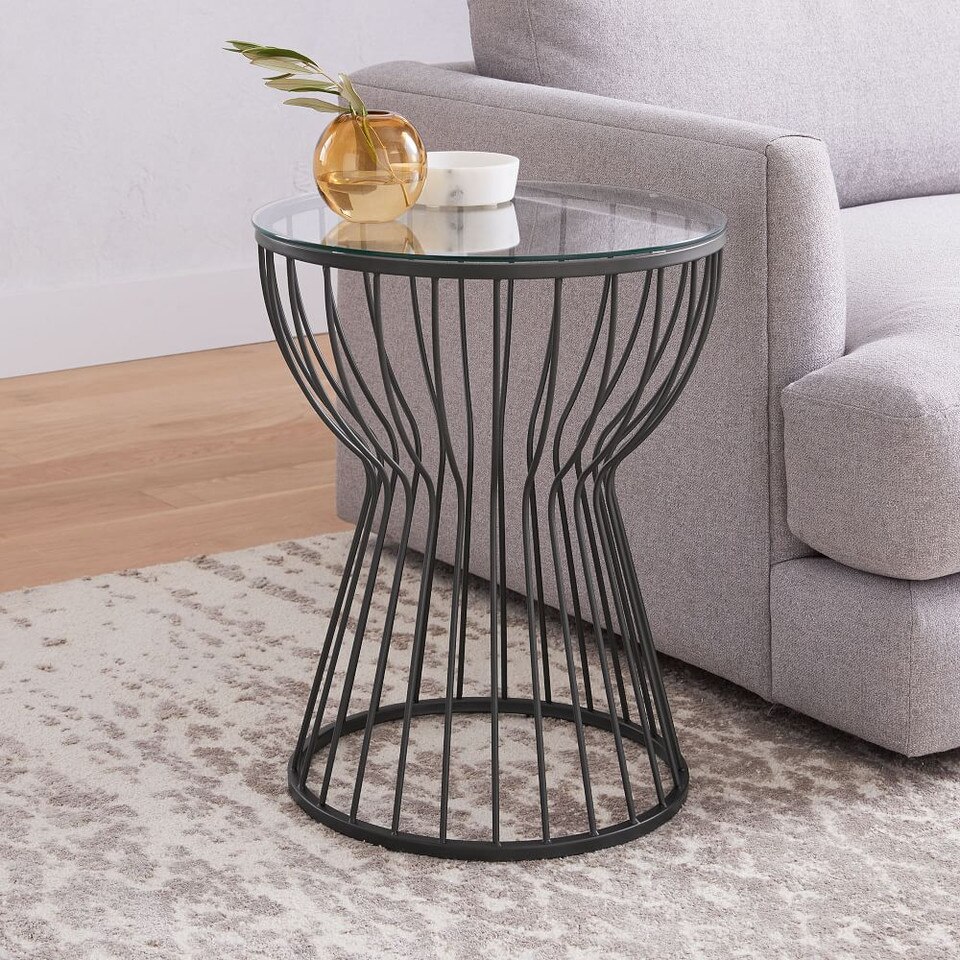 Pillar Side Table west elm United Kingdom